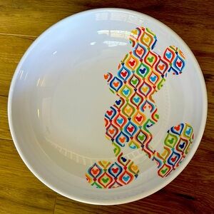 Disney Store Mickey Melamine Serving Bowl - 12”
